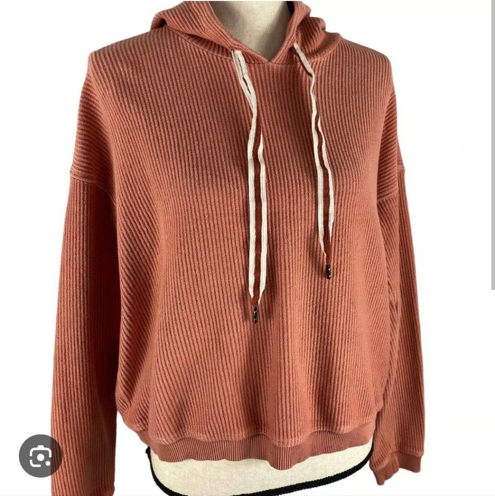 Aerie Corded Cropped Hoodie
